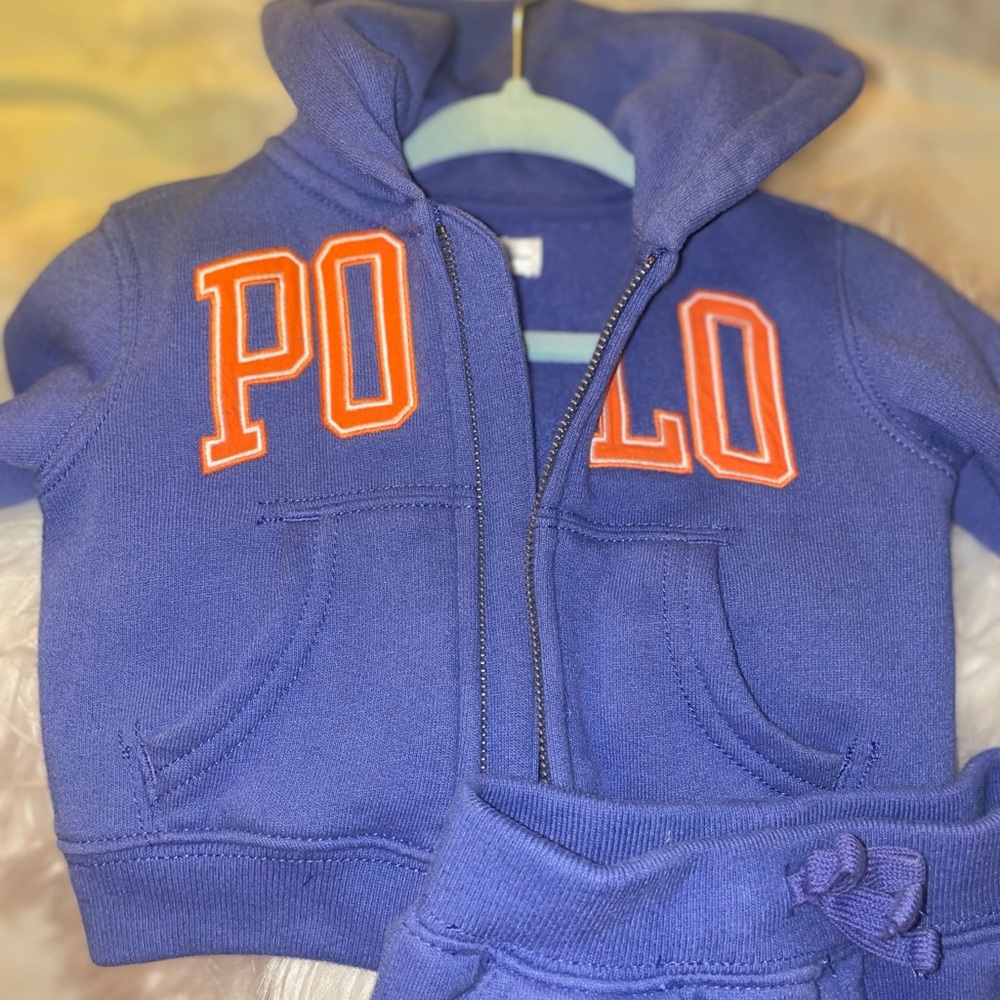 2 piece Ralph Lauren Sweat Suit
